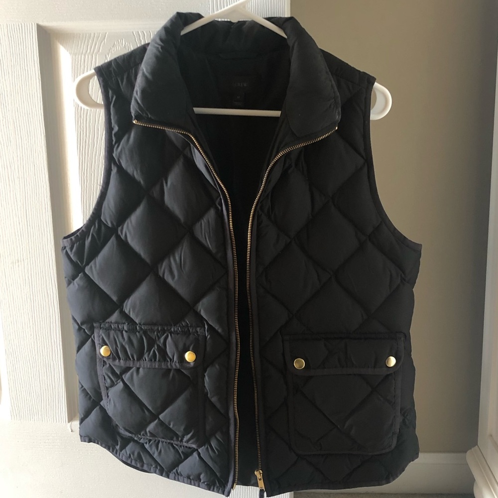 J. Crew quilted vest